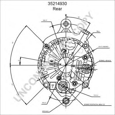 PRESTOLITE ELECTRIC 35214930 -  Генератор
